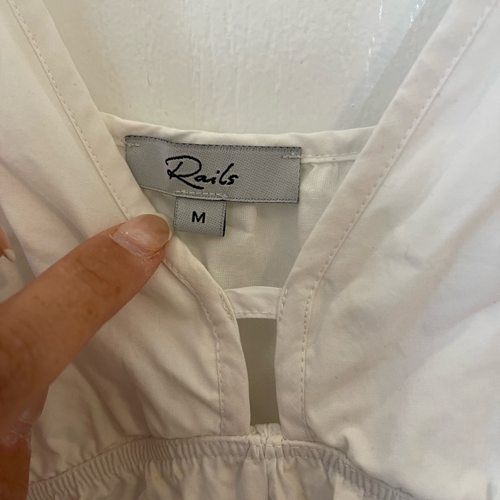 NWOT Rails White Midi Dress!🤍 - Picture 3 of 3